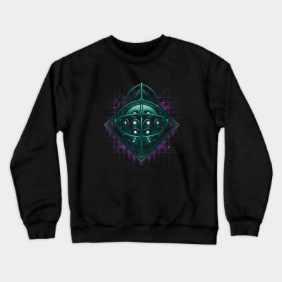 90S Bigdaddy Crewneck Sweatshirt Official Bioshock Merch