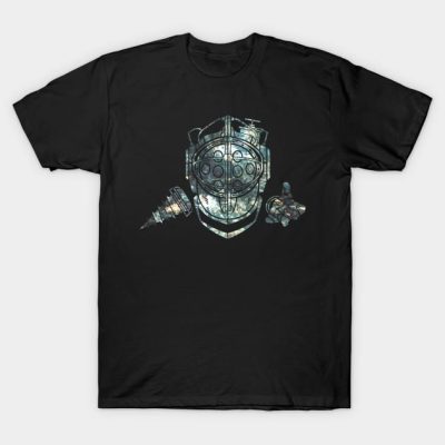 Bioshock Big Daddy Pattern T-Shirt Official Bioshock Merch