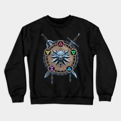 Mark Of Wolf Color Crewneck Sweatshirt Official Bioshock Merch