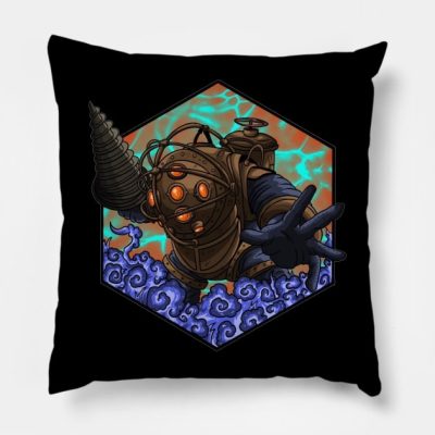 Bioshock Throw Pillow Official Bioshock Merch