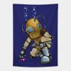 Deep Sea Diver Big Daddy Coloured Tapestry Official Bioshock Merch