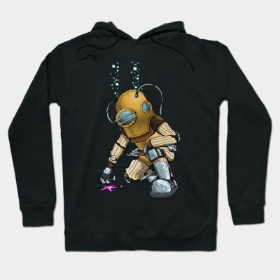 Deep Sea Diver Big Daddy Coloured Hoodie Official Bioshock Merch