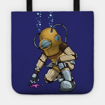 Deep Sea Diver Big Daddy Coloured Tote Official Bioshock Merch