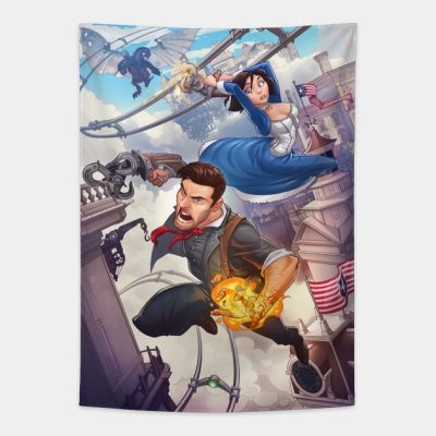 Bioshock Infinite Tapestry Official Bioshock Merch