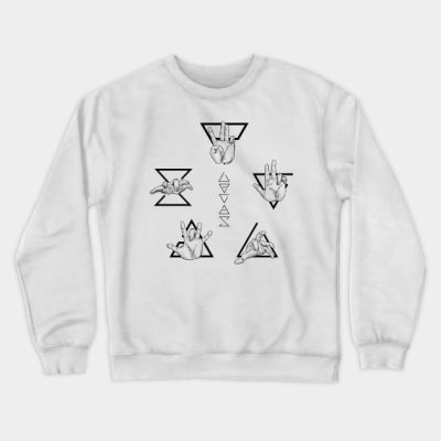 Witcher Casting Signs Crewneck Sweatshirt Official Bioshock Merch