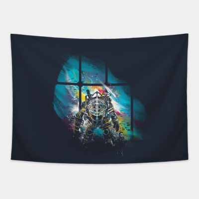 Mr Bubbles Tapestry Official Bioshock Merch