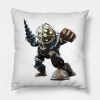 Big Daddy Bioshock Painting Throw Pillow Official Bioshock Merch