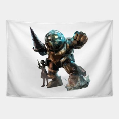 Big Daddy Bioshock Painting Tapestry Official Bioshock Merch