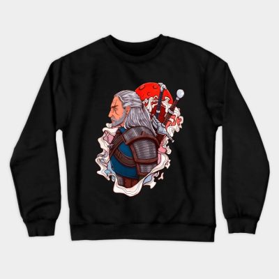 White Wolf Blood Moon Crewneck Sweatshirt Official Bioshock Merch