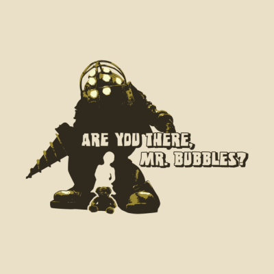 Bioshock Are You There Mr. Bubbles Pin Official Bioshock Merch