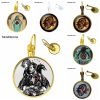 Bioshock Infinite Murder of Crows Vigor For Women Vintage Jewelry Plated Bronze Silver Golden Clip Ear - Bioshock Merch