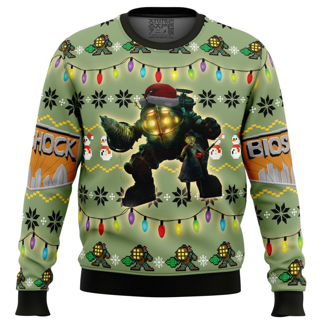 Bioshock Sweater front - Bioshock Merch