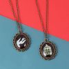 Game Bioshock Elizabeth Pigeon Bird Cage Vintage Alloy Metal Pendant Necklace Chain Cosplay Jewelry Accessories 3 - Bioshock Merch