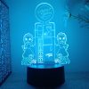 Shooter Game Bioshock Infinite Figure 3d Led Lamp For Bedroom Manga Night Lights Children s Room - Bioshock Merch