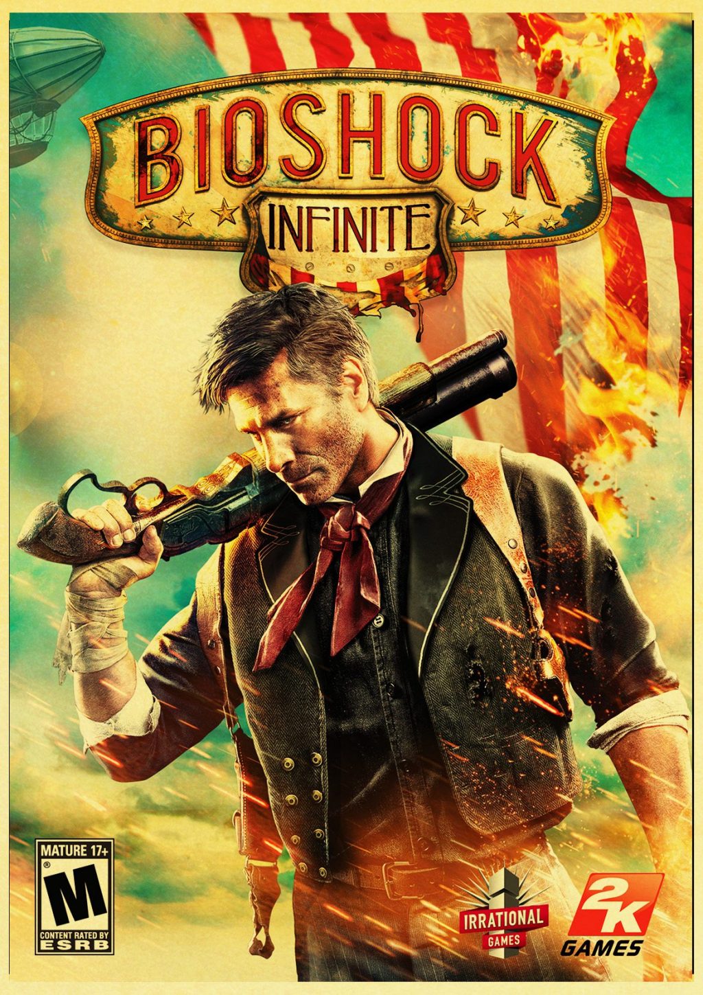 Shooting Game Bioshock Infinite Retro Kraft Poster Children s Room Decoration Painting 8 - Bioshock Merch