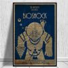 Video Game Bioshock Rapture Posters and Prints Canvas Painting Wall Pictures for Living Room Boy Room 10 - Bioshock Merch