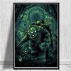 Video Game Bioshock Rapture Posters and Prints Canvas Painting Wall Pictures for Living Room Boy Room 13 - Bioshock Merch