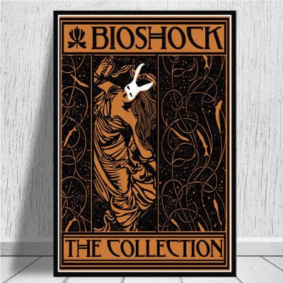 Video Game Bioshock Rapture Posters and Prints Canvas Painting Wall Pictures for Living Room Boy Room 14 - Bioshock Merch