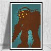 Video Game Bioshock Rapture Posters and Prints Canvas Painting Wall Pictures for Living Room Boy Room 6 - Bioshock Merch