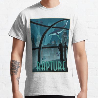 Bioshock Rapture Poster T-Shirt Official Bioshock Merch