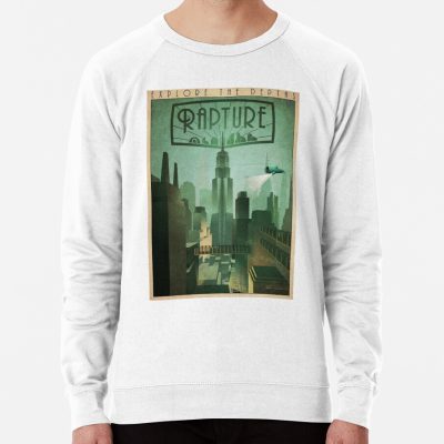 Explore Rapture, Bioshock Poster Sweatshirt Official Bioshock Merch