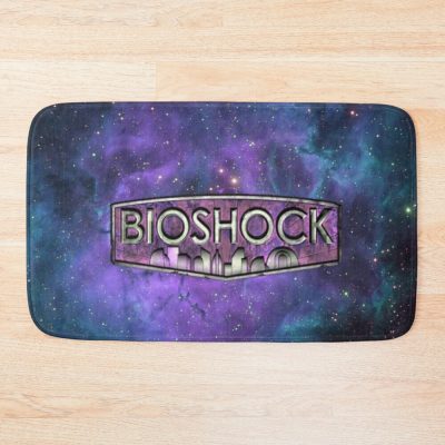 Bioshock X Purple Plasma Galaxy Bath Mat Official Bioshock Merch