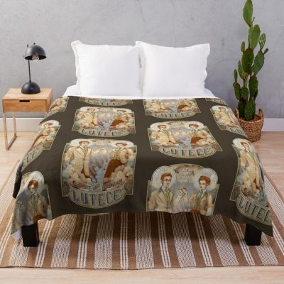 Bioshock Infinite Lutece Throw Blanket Official Bioshock Merch