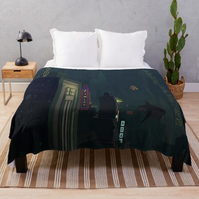 Bioshock Rapture Throw Blanket Official Bioshock Merch