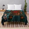 Bioshock Red Eyed Big Daddy Throw Blanket Official Bioshock Merch