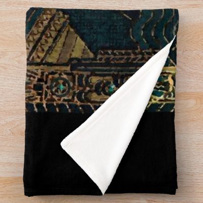 Bioshock Rapture Throw Blanket Official Bioshock Merch