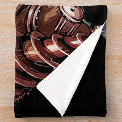 Bioshock Rapture Adv Poster Throw Blanket Official Bioshock Merch