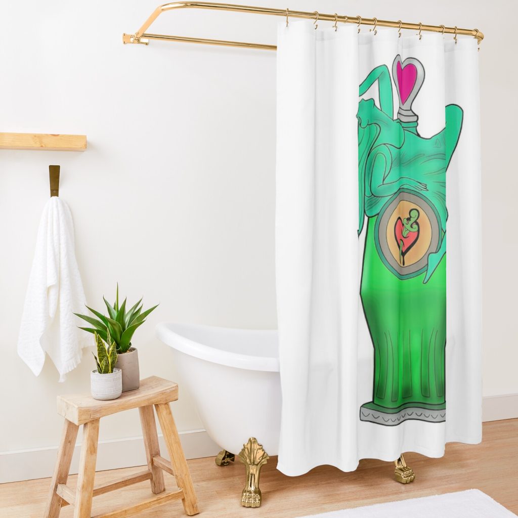 Bioshock Shower Curtain Official Bioshock Merch