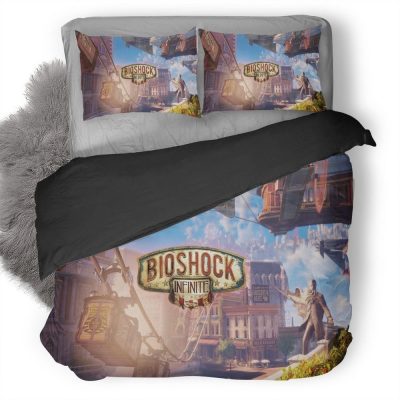 bioshock infinite 2 3d personalized customized bedding sets duvet cover bedroom sets bedset bedlinen - Bioshock Merch