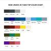 tank top color chart - Bioshock Merch