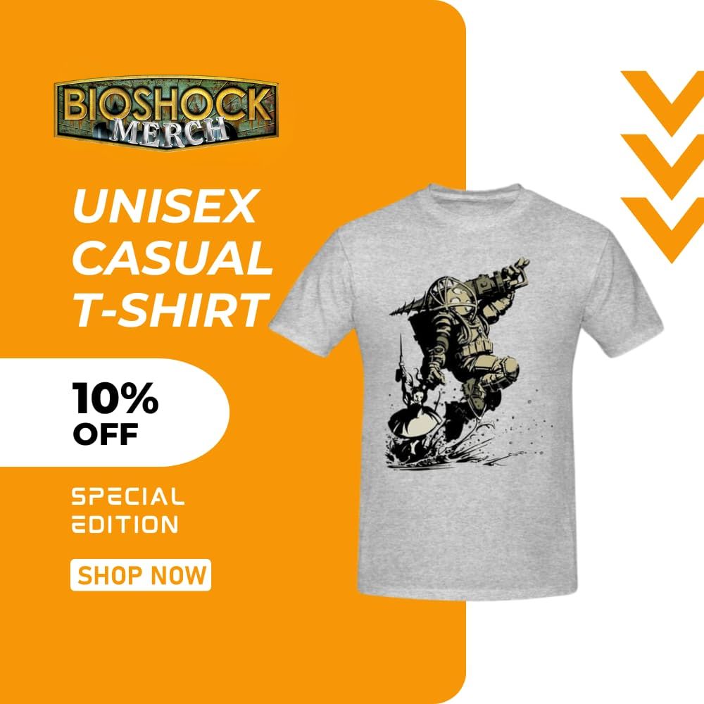 BIOSHOCK STORE Cate tshirt 1 - Bioshock Merch